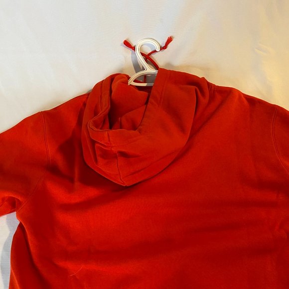 Women's Small Nike Sportswear Collection Essentials Hoodie in Red - Picture 6 of 6